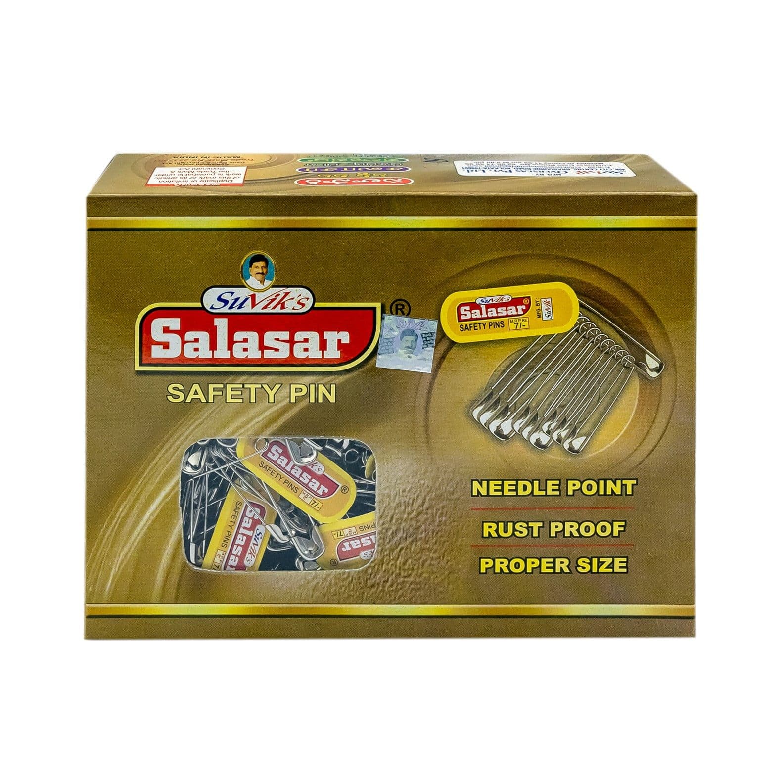 SALASAR Safety Pins Assorted Size